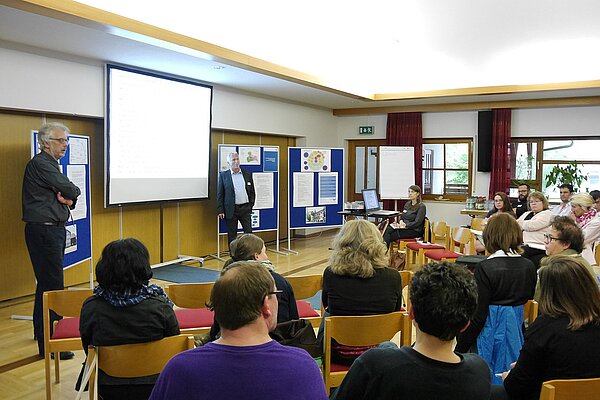 Workshop "Regionale Sozialpsychiatrie am Beispiel Herzogsägmühle" mit Michael Bräuning-Edelmann und Peter Walter