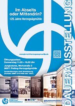 Plakat Dauerausstellung – Im Abseits oder Mittendrin?