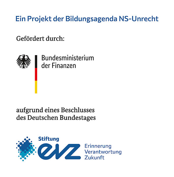 Förderlogos Bildungsagenda NS-Unrecht
