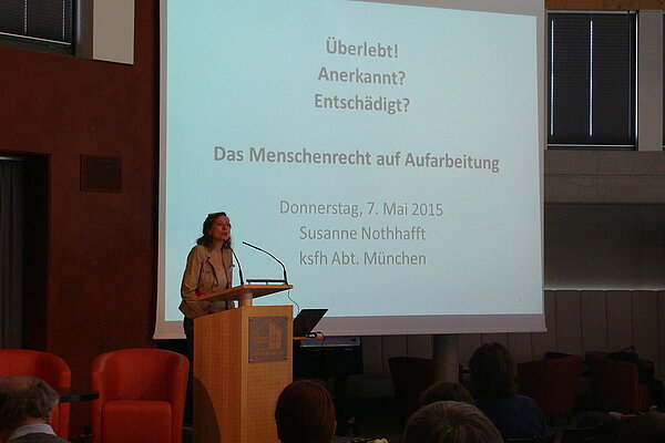 Foto von Prof. Dr. Susanne Nothhafft, Fachtagung 2015