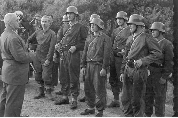 1962 Leistungsprüfung freiwillige Feuerwehrhelfer Herzogsägmühle